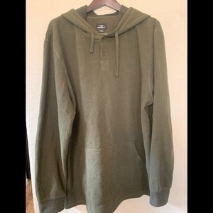 O’Neil men’s green hoodie Sz 2xl